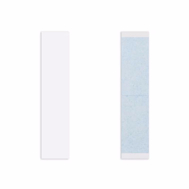 Lace Front Support Tape Strips - 36 Clear Double-Sided Tabs with Blue Liner | Dull Finish for Lace Wigs & Hair Systems