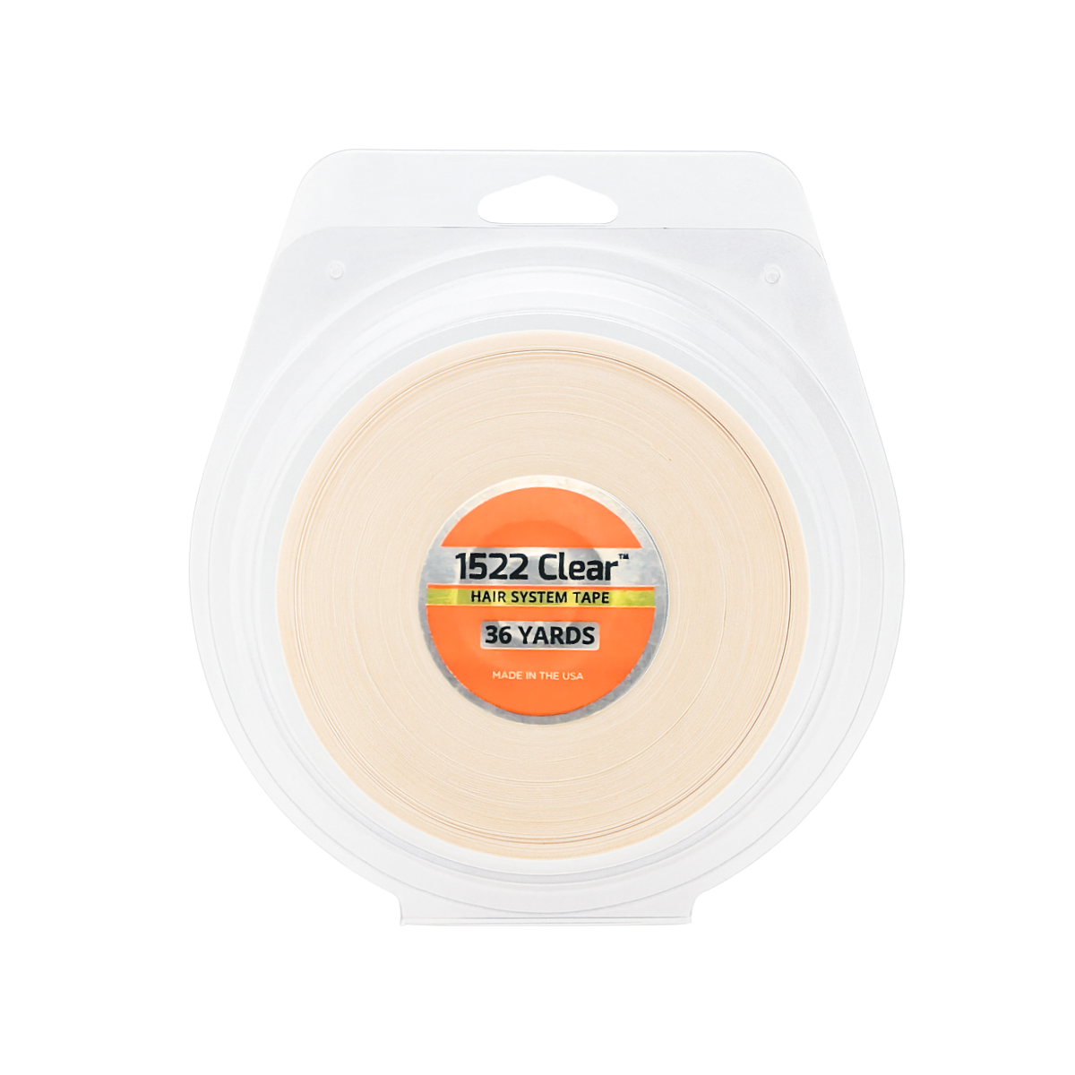 1522 Clear Wig Tape Roll | Daily Wear Double-Sided Toupee Tape - 3, 12, or 36 Yard