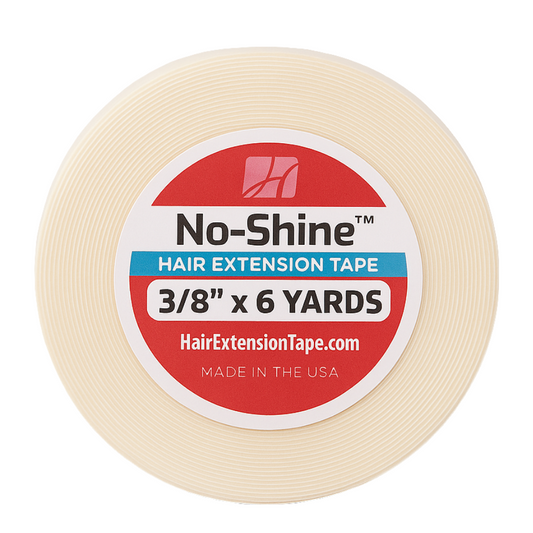 Walker Tape No-Shine Hair Extension Tape Roll, 6 Yards | Clear Double-Sided Bonding Adhesive for Tape-In Wefts – Matte Finish for Seamless Blends