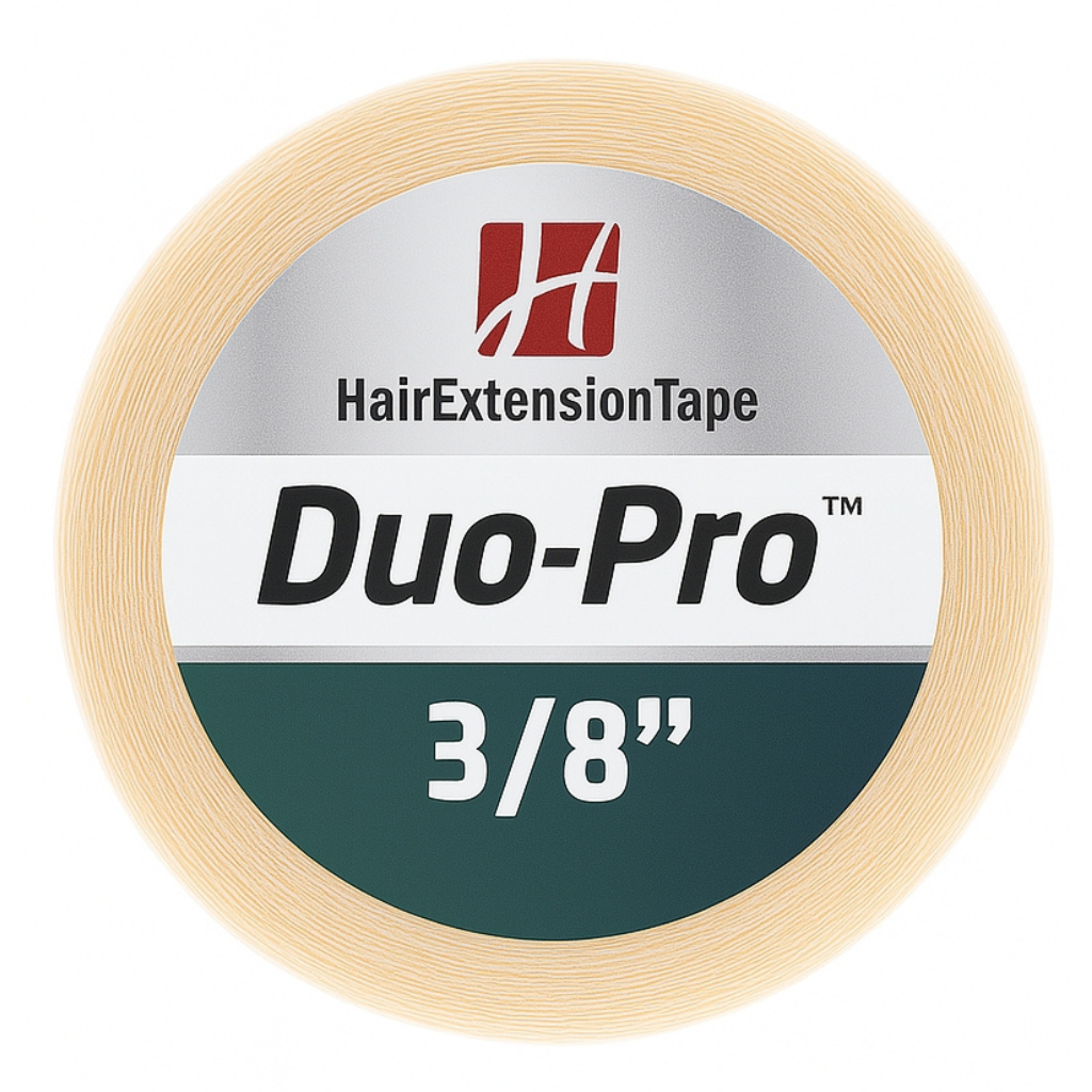 Duo Pro Weft Bonding Tape - 6 Yard Double-Sided Adhesive Roll | Strong Hold for Hair Extensions