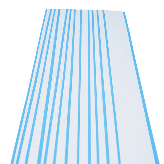 Air-Flex Ventilated Wig Tape Strips, Clear | Blue Liner, Breathable Adhesive for Lace Front Wigs & Extensions