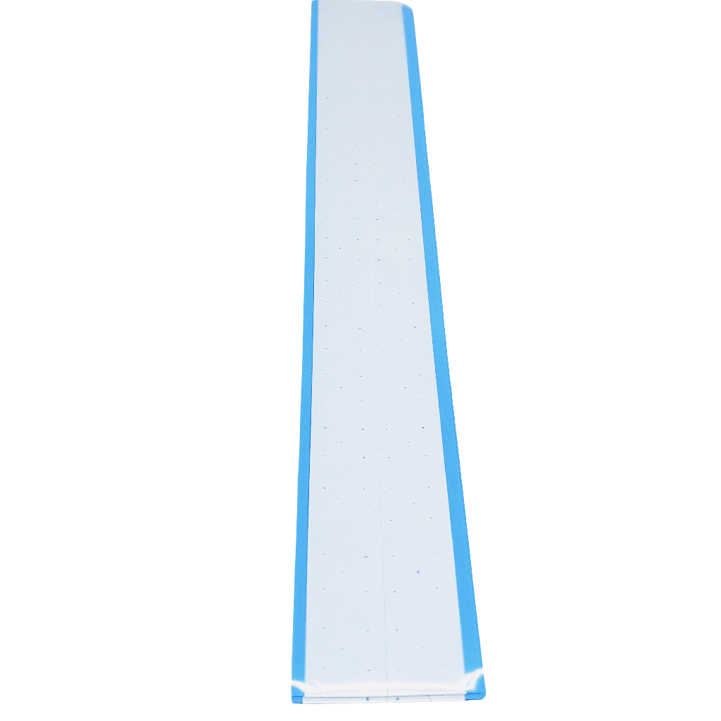 Air-Flex Ventilated Wig Tape Strips, Clear | Blue Liner, Breathable Adhesive for Lace Front Wigs & Extensions