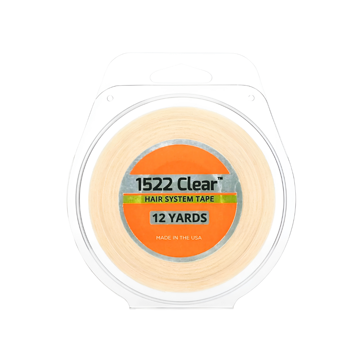 1522 Clear Wig Tape Roll | Daily Wear Double-Sided Toupee Tape - 3, 12, or 36 Yard