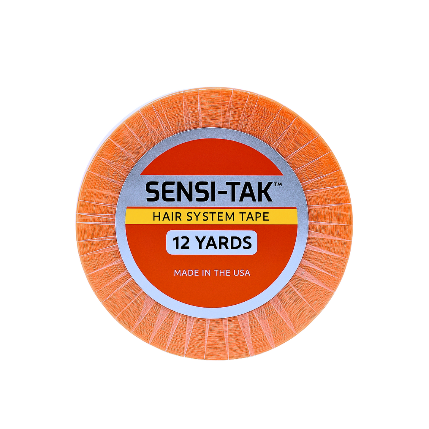 Sensi-Tak Wig Tape Roll, Clear | Strong Double-Sided Adhesive with White Liner for Lace Wigs & Toupees – Multi-Day Hold