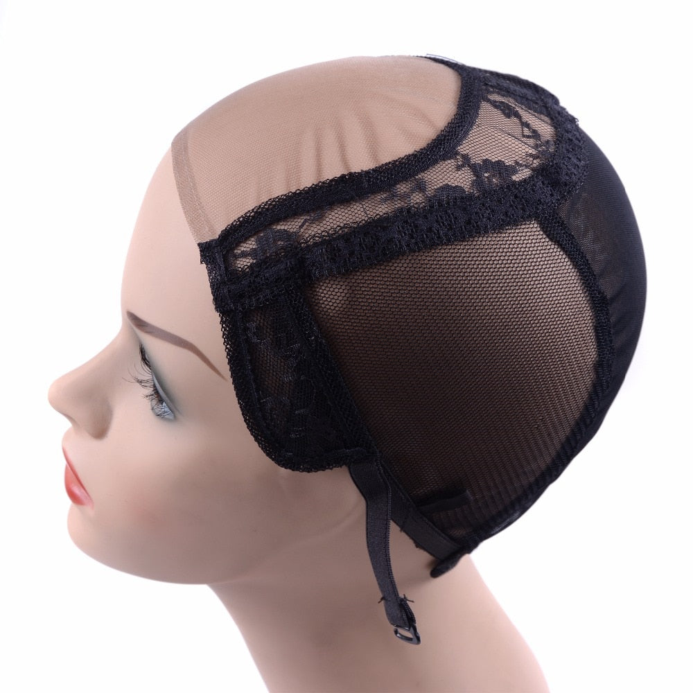 4*4 U Part Wig Cap Lace Mesh - Haircaredelight.co.uk