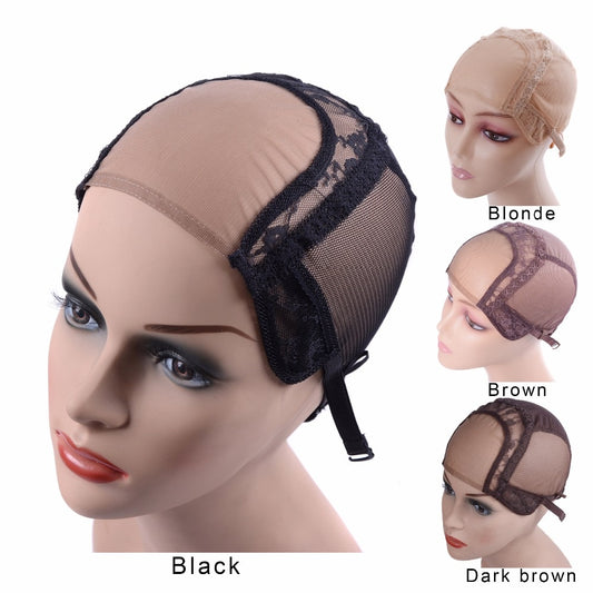 4*4 U Part Wig Cap Lace Mesh - Haircaredelight.co.uk
