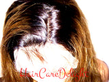 OMG Ombre Body Wave Full Lace Wig 1b Roots 27 - Haircaredelight.co.uk