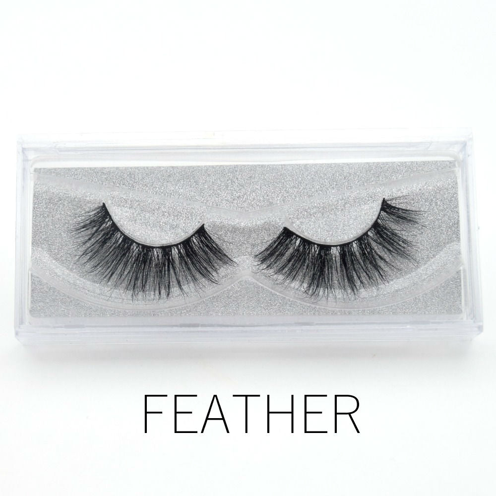 Glam Mink Lashes Feather - Haircaredelight.co.uk