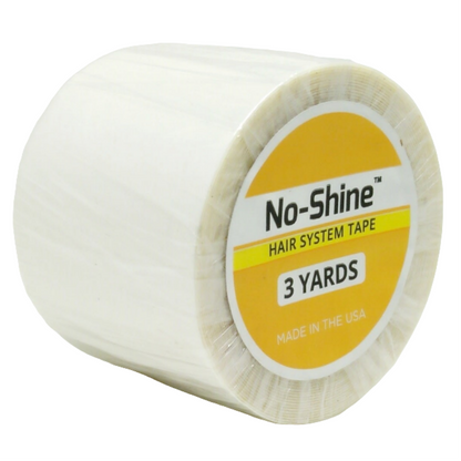No Shine Adhesive Tape Roll - Clear Double-Sided Bonding Tape | Waterproof Extended Wear for Lace Wigs & Toupees