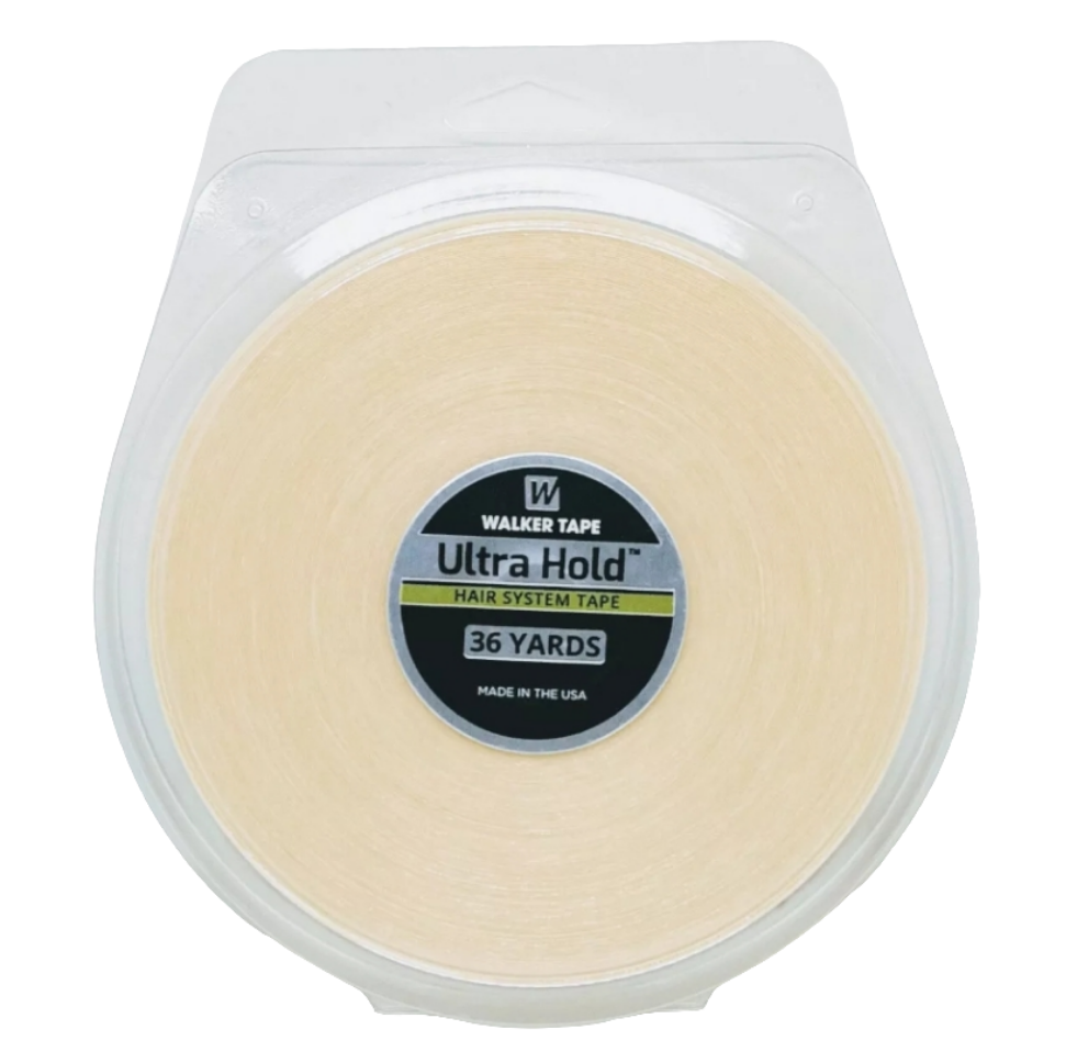 Ultra Hold Wig Tape Roll, Clear, Double-Sided | Strong Flexible Adhesive for Lace Wigs, Toupees & Hair Systems – Up to 4 Week Hold