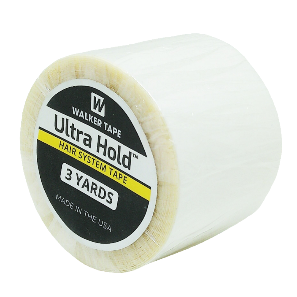 Ultra Hold Wig Tape Roll, Clear, Double-Sided | Strong Flexible Adhesive for Lace Wigs, Toupees & Hair Systems – Up to 4 Week Hold