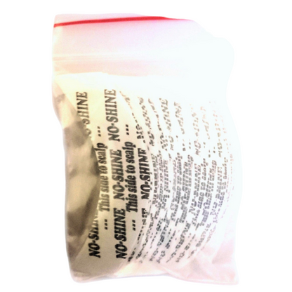 No Shine Tape Strips - 36 Clear Double-Sided Tabs with White Liner | Dull Finish for Lace Wigs & Hair Systems