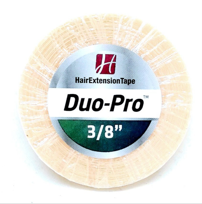 Duo Pro Weft Bonding Tape - 6 Yard Double-Sided Adhesive Roll | Strong Hold for Hair Extensions