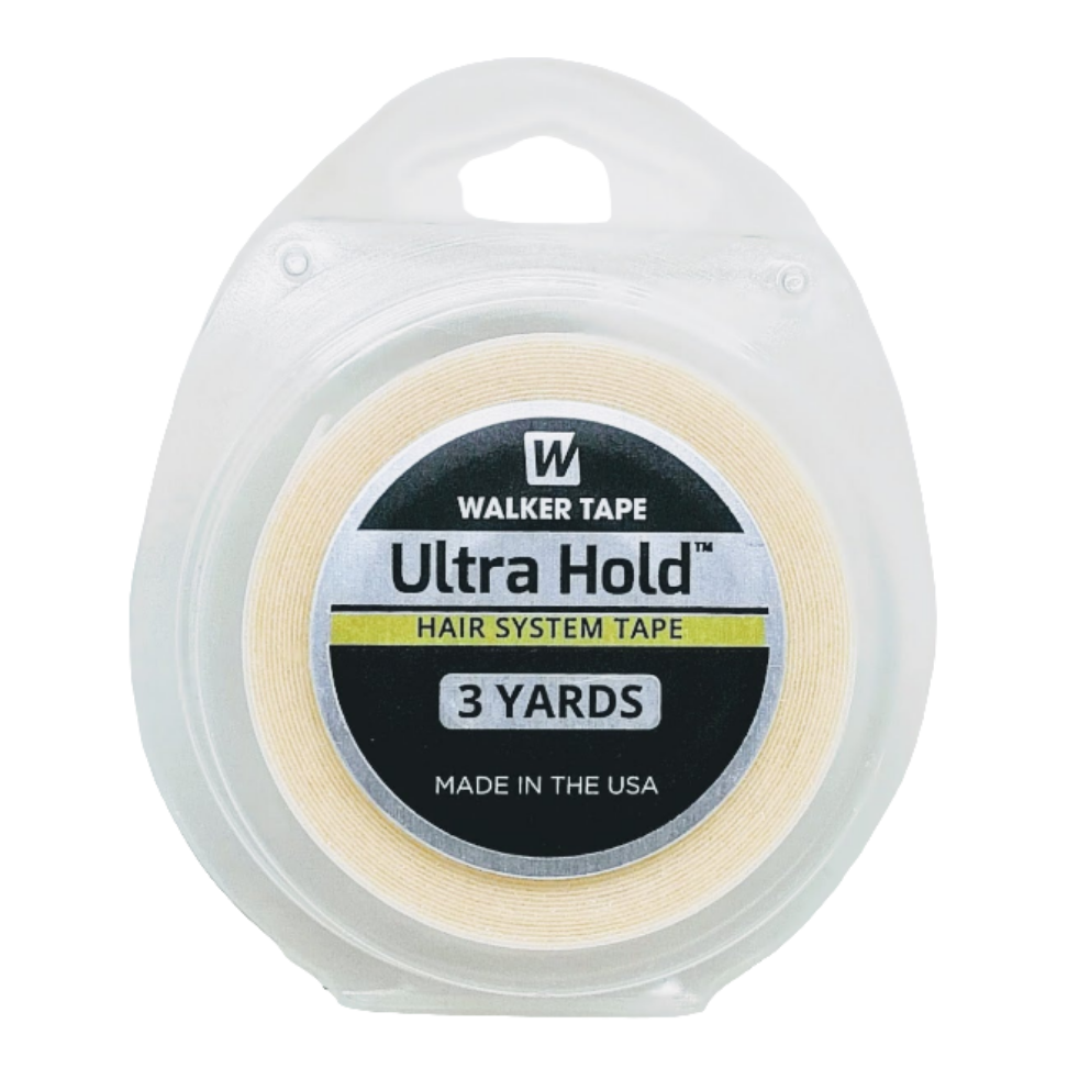 Ultra Hold Wig Tape Roll, Clear, Double-Sided | Strong Flexible Adhesive for Lace Wigs, Toupees & Hair Systems – Up to 4 Week Hold