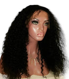 Brazilian Bella Curl Virgin Natural Human Hair 13x4 Lace Front Wig 26 Inch 180%