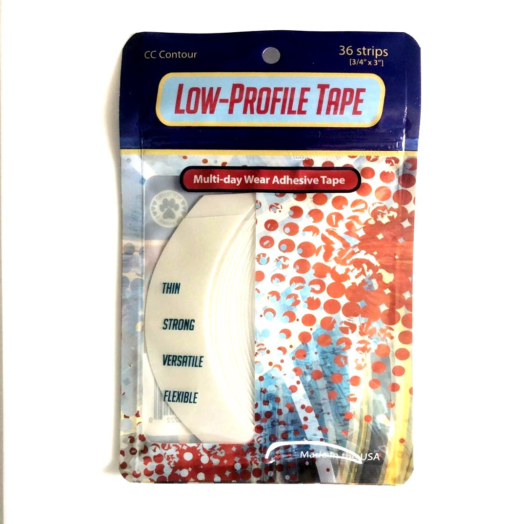 Supertape Low Profile Tape Strips 36 Pieces