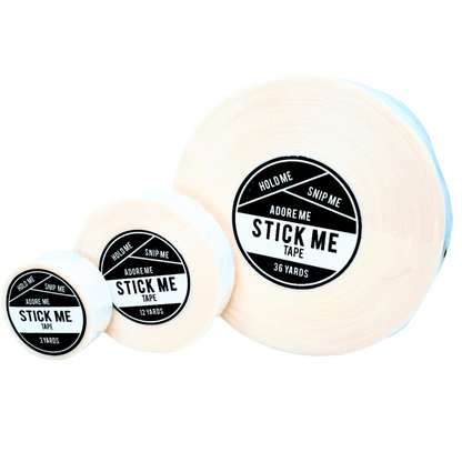 Stick Me Tape Roll - Clear Double-Sided Adhesive for Wigs, Clothing & Cosplay | Flexible, Odourless, Multi-Usage Tape