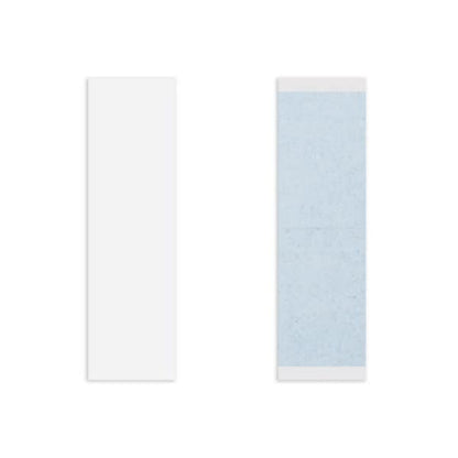 Lace Front Support Tape Strips - 36 Clear Double-Sided Tabs with Blue Liner | Dull Finish for Lace Wigs & Hair Systems