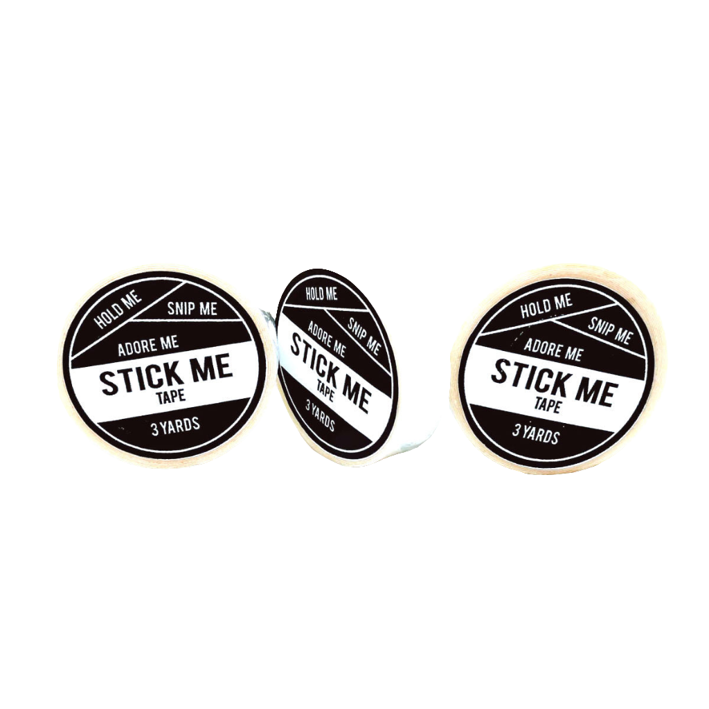 Stick Me Tape Roll - Clear Double-Sided Adhesive for Wigs, Clothing & Cosplay | Flexible, Odourless, Multi-Usage Tape