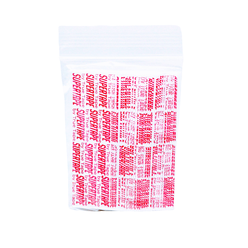 Supertape Strips – 36 Clear Double-Sided Adhesive Tabs with White Liner | Strong Multi-Week Hold for Lace Wigs, Toupees & Hair Systems