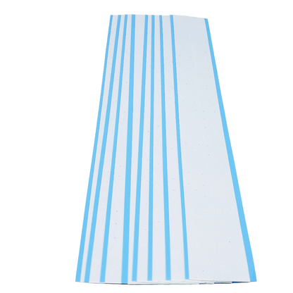 Air-Flex Ventilated Wig Tape Strips, Clear | Blue Liner, Breathable Adhesive for Lace Front Wigs & Extensions