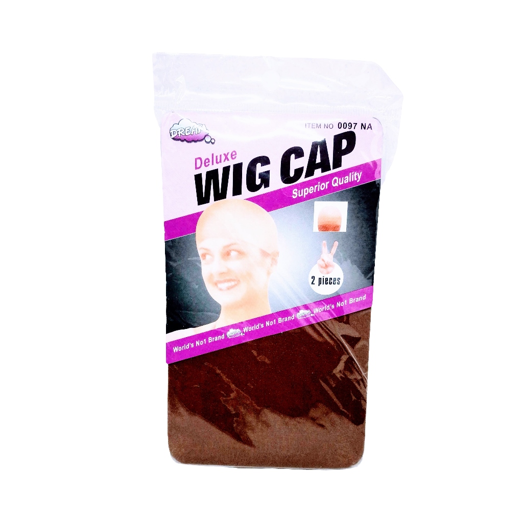 Polyester Wig Cap, Elastic Rim, 2 Piece Pack, Lightweight, Breathable, Stretchy, Secure, Comfortable, Flexible, Durable, Thin, Sleek, Non-Slip