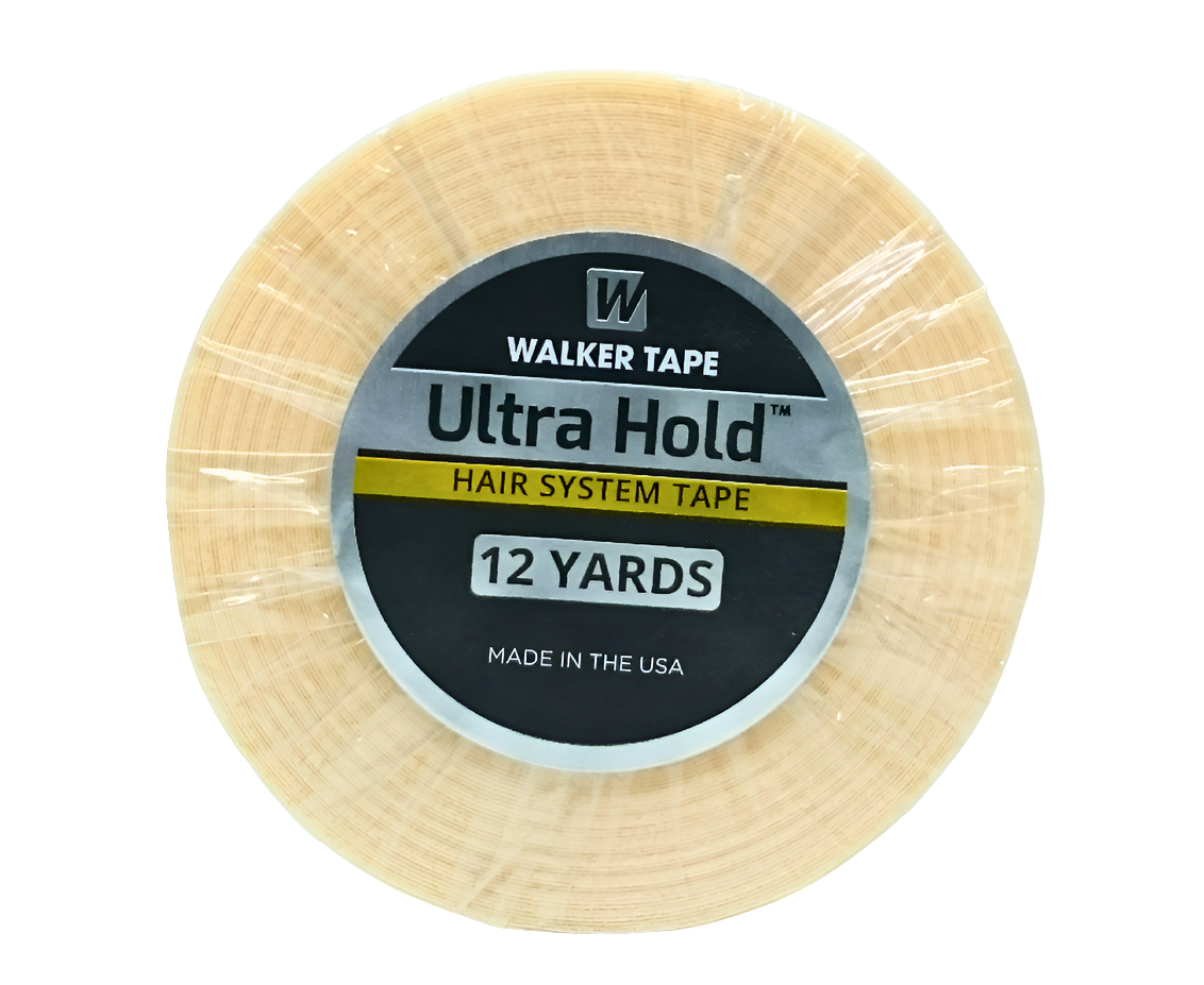 Ultra Hold Wig Tape Roll, Clear, Double-Sided | Strong Flexible Adhesive for Lace Wigs, Toupees & Hair Systems – Up to 4 Week Hold