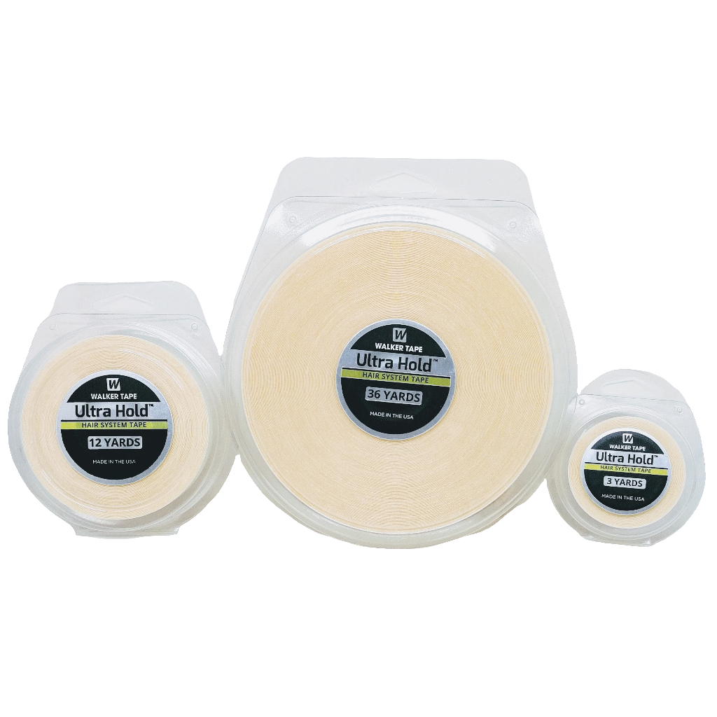Ultra Hold Wig Tape Roll, Clear, Double-Sided | Strong Flexible Adhesive for Lace Wigs, Toupees & Hair Systems – Up to 4 Week Hold