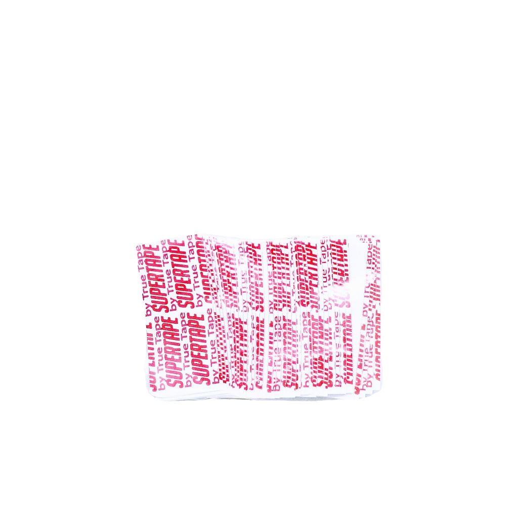 Supertape Strips – 36 Clear Double-Sided Adhesive Tabs with White Liner | Strong Multi-Week Hold for Lace Wigs, Toupees & Hair Systems