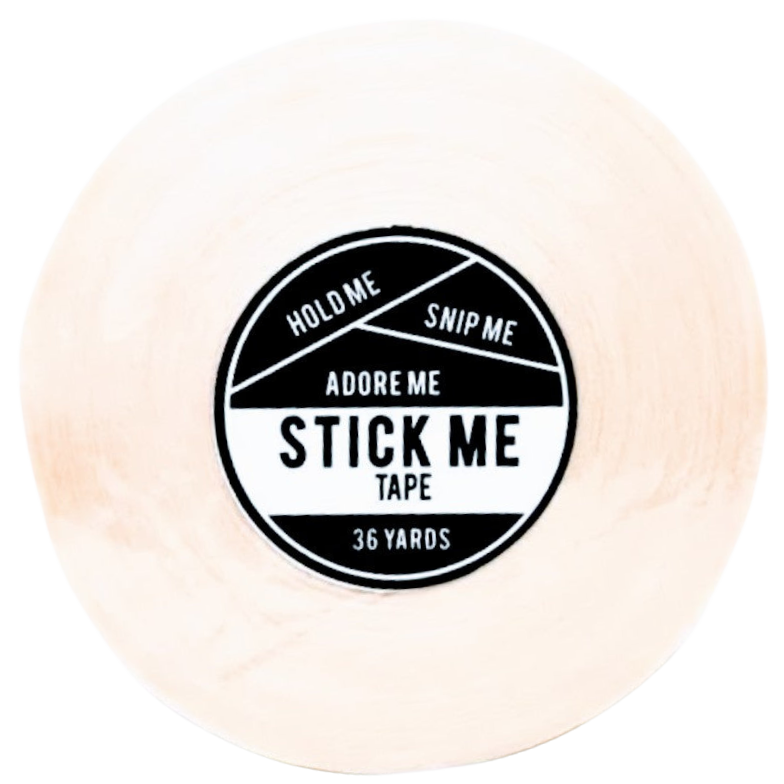 Stick Me Tape Roll - Clear Double-Sided Adhesive for Wigs, Clothing & Cosplay | Flexible, Odourless, Multi-Usage Tape
