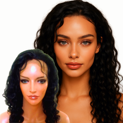 Ravishing Raven Body Wave Lace Wig | Natural Black Human Hair, Pre-Plucked Lace Front, 180% Density