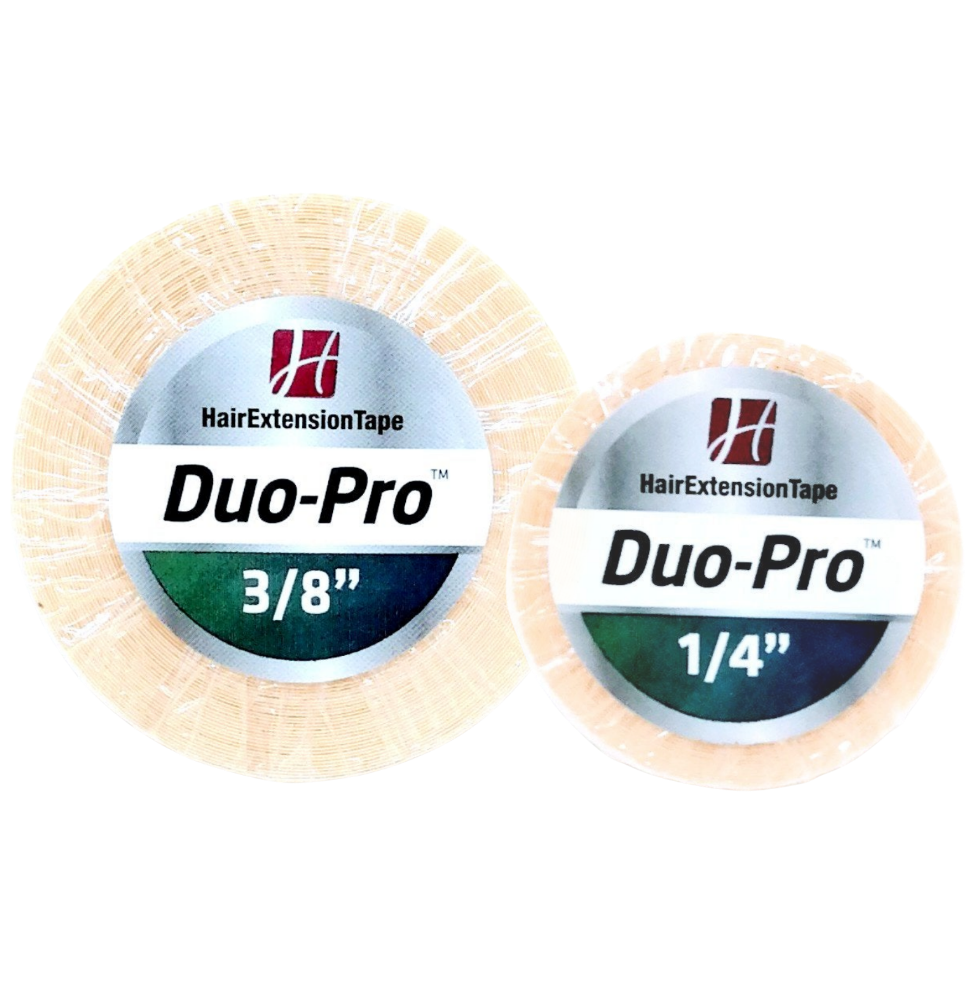 Duo Pro Weft Bonding Tape - 6 Yard Double-Sided Adhesive Roll | Strong Hold for Hair Extensions