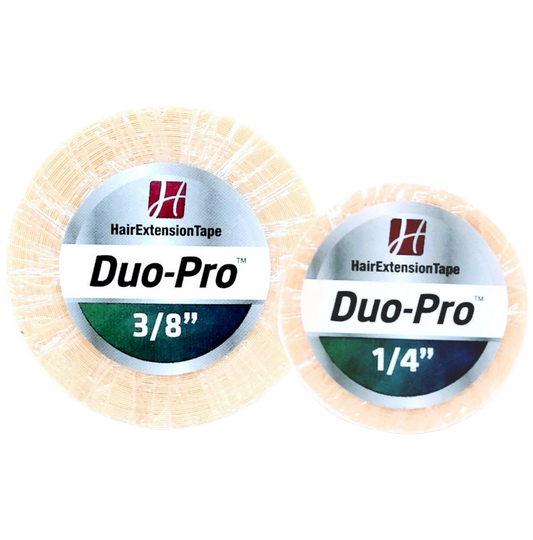 Duo Pro Weft Bonding Tape - 6 Yard Double-Sided Adhesive Roll | Strong Hold for Hair Extensions