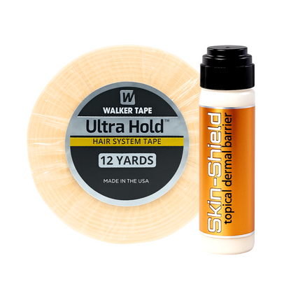 Ultra Hold & Skin Shield Set, 2PC | Extra-Strong Lace Adhesive + Quick-Drying Skin Protector for Wigs, Toupees & Hair Systems