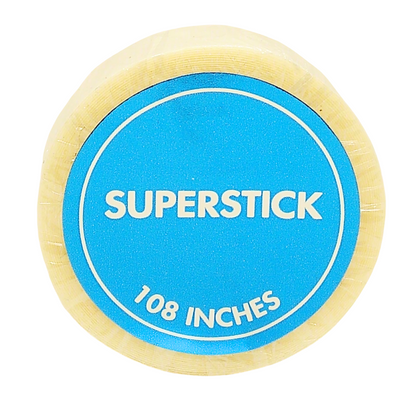 Superstick Wig Tape Roll, Clear, 36 Pieces | Strong Double-Sided Adhesive for Lace Wigs, Toupees & Hair Systems