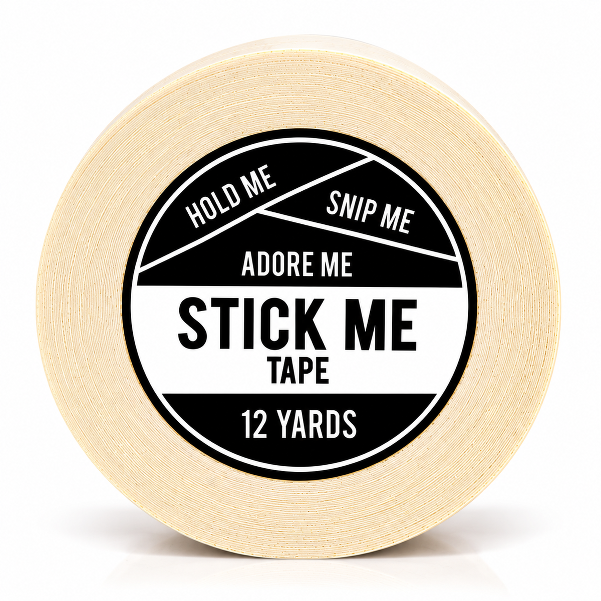Stick Me Tape Roll - Clear Double-Sided Adhesive for Wigs, Clothing & Cosplay | Flexible, Odourless, Multi-Usage Tape