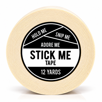 Stick Me Tape Roll - Clear Double-Sided Adhesive for Wigs, Clothing & Cosplay | Flexible, Odourless, Multi-Usage Tape