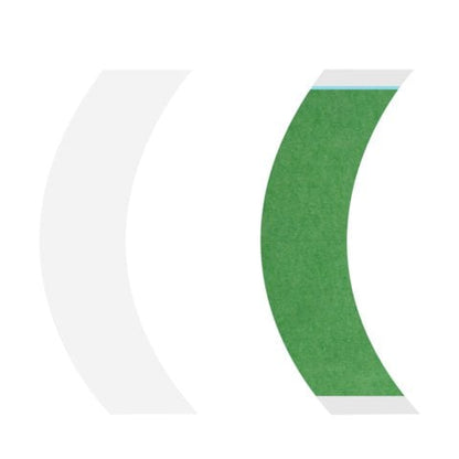 Easy Green Wig Tape Strips - 36 Clear Double-Sided Tabs | High Tack Adhesive for Lace Wigs & Hair Systems