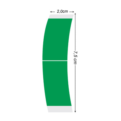 Easy Green Wig Tape Strips - 36 Clear Double-Sided Tabs | High Tack Adhesive for Lace Wigs & Hair Systems