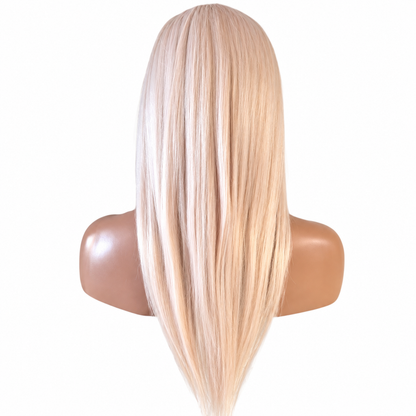 Platinum Blonde N’ Pretty Lace Front Wig – 13x4 Human Hair Wig | Pre-Plucked, Natural Hairline