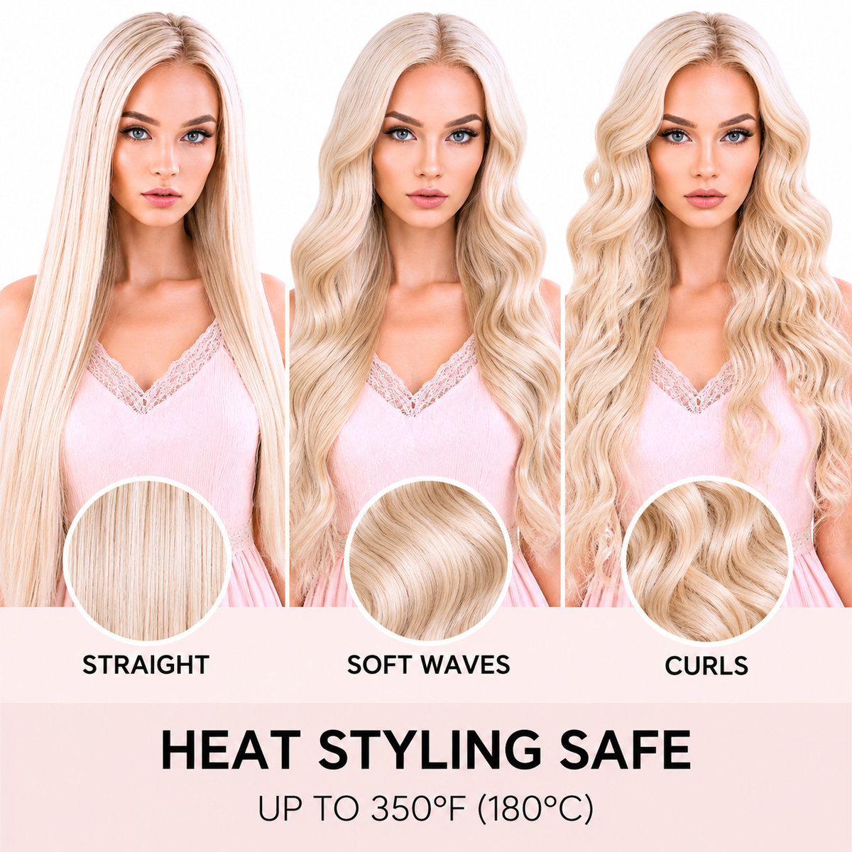 Platinum Blonde N’ Pretty Lace Front Wig – 13x4 Human Hair Wig | Pre-Plucked, Natural Hairline