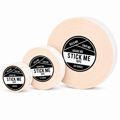 Stick Me Tape Roll - Clear Double-Sided Adhesive for Wigs, Clothing & Cosplay | Flexible, Odourless, Multi-Usage Tape