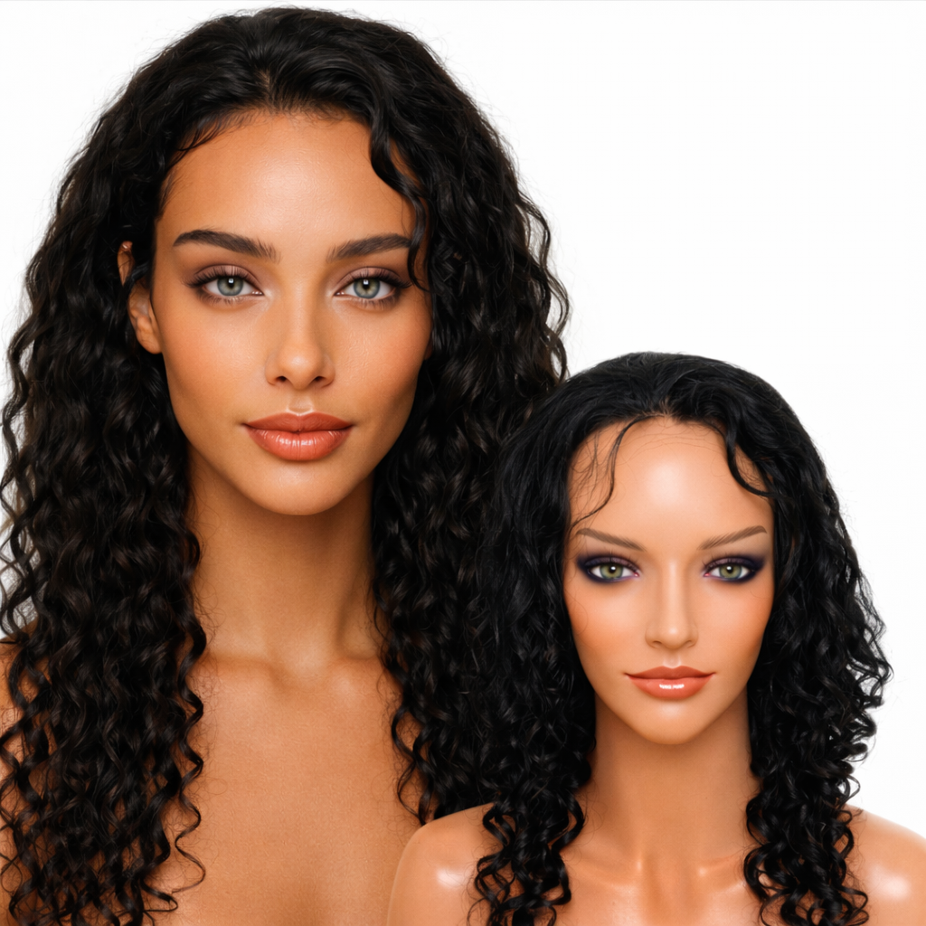 Ravishing Raven Body Wave Lace Wig | Natural Black Human Hair, Pre-Plucked Lace Front, 180% Density