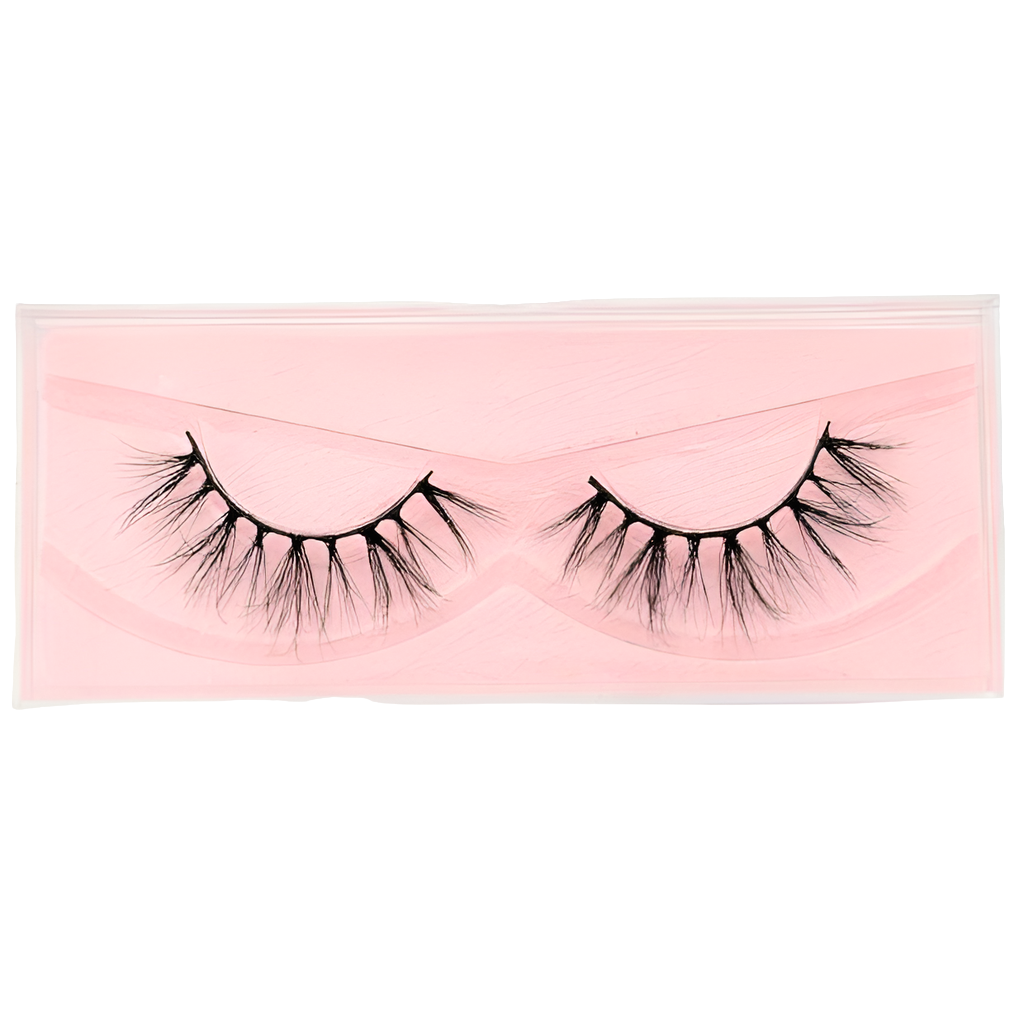 Mink Lashes Rosa Lustre | Soft & Wispy 3D Strip Lashes – Feather-Light, Reusable & Effortlessly Alluring