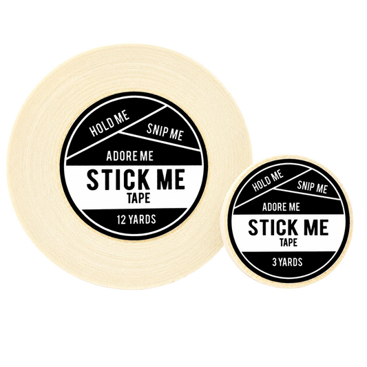 Stick Me Tape Roll - Clear Double-Sided Adhesive for Wigs, Clothing & Cosplay | Flexible, Odourless, Multi-Usage Tape