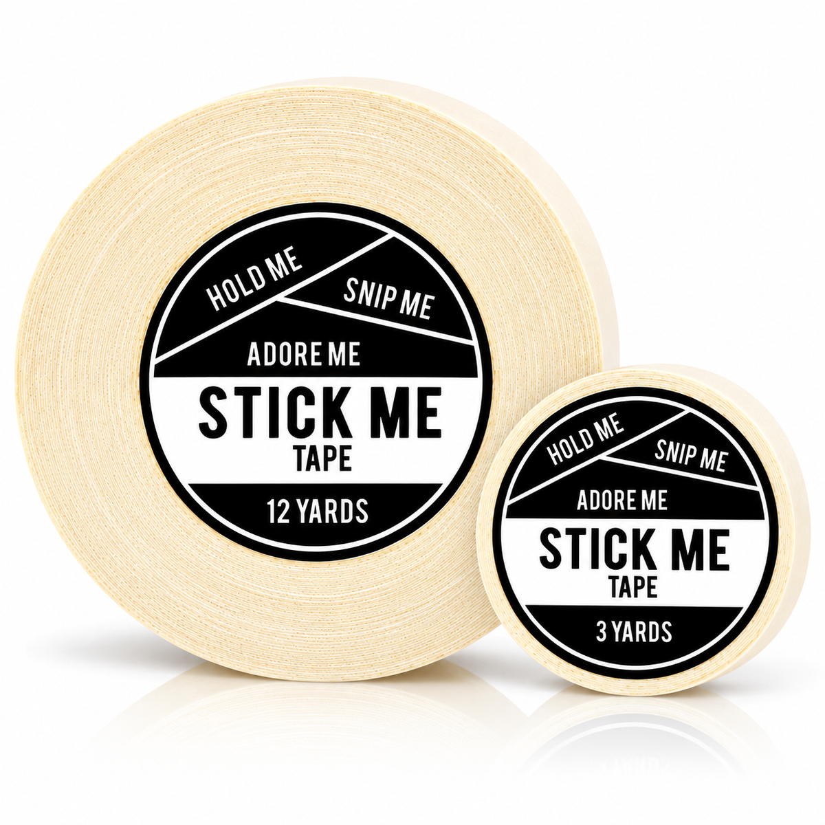 Stick Me Tape Roll - Clear Double-Sided Adhesive for Wigs, Clothing & Cosplay | Flexible, Odourless, Multi-Usage Tape