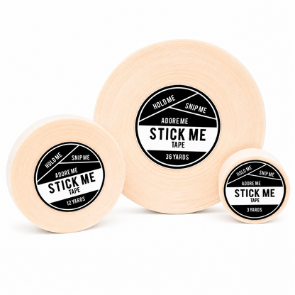 Stick Me Tape Roll - Clear Double-Sided Adhesive for Wigs, Clothing & Cosplay | Flexible, Odourless, Multi-Usage Tape