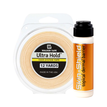 Ultra Hold & Skin Shield Set, 2PC | Extra-Strong Lace Adhesive + Quick-Drying Skin Protector for Wigs, Toupees & Hair Systems