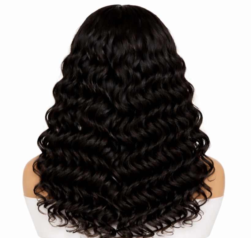 Ravishing Raven Body Wave Lace Wig | Natural Black Human Hair, Pre-Plucked Lace Front, 180% Density