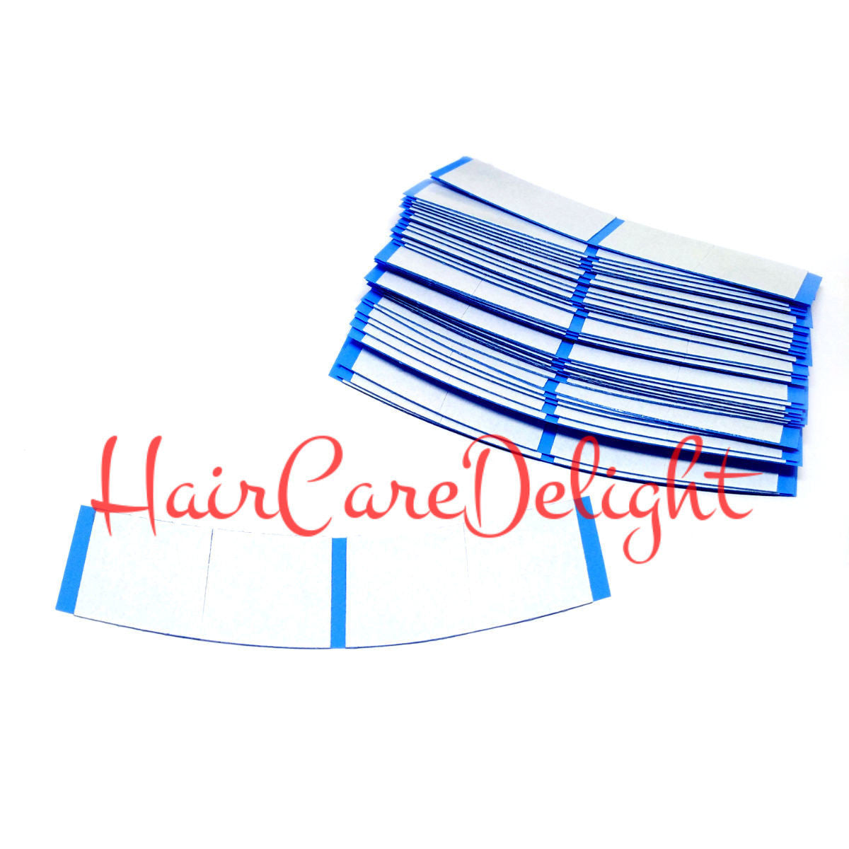 Walker Tape Ultra Hold 72 Pieces Mini Tabs Strips Double Sided Clear Lace Wig Toupee - Haircaredelight.co.uk